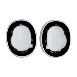 Replacement Earpads for JBL E65 E65BTNC / Duet NC/Live 650 660 BTNC/Live 650 660 NC Headphones Soft Leather (White)