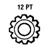 Stem Extension, Fit Price Pfister 12-spline Stems - By Plumb