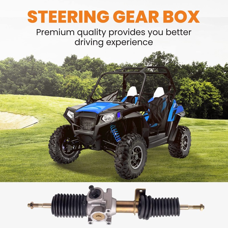 Tuningsworld Steering Rack and Pinion with Tie Rod Ends for