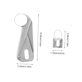 Alipis 1set Peeling Machine Accessories Apple Accessories French Fry Cutter for Potatoes Electric Potato Peeler Blade Apple Peeler Corer Potato Peeler Peelers Silver Stainless Steel 3pcs