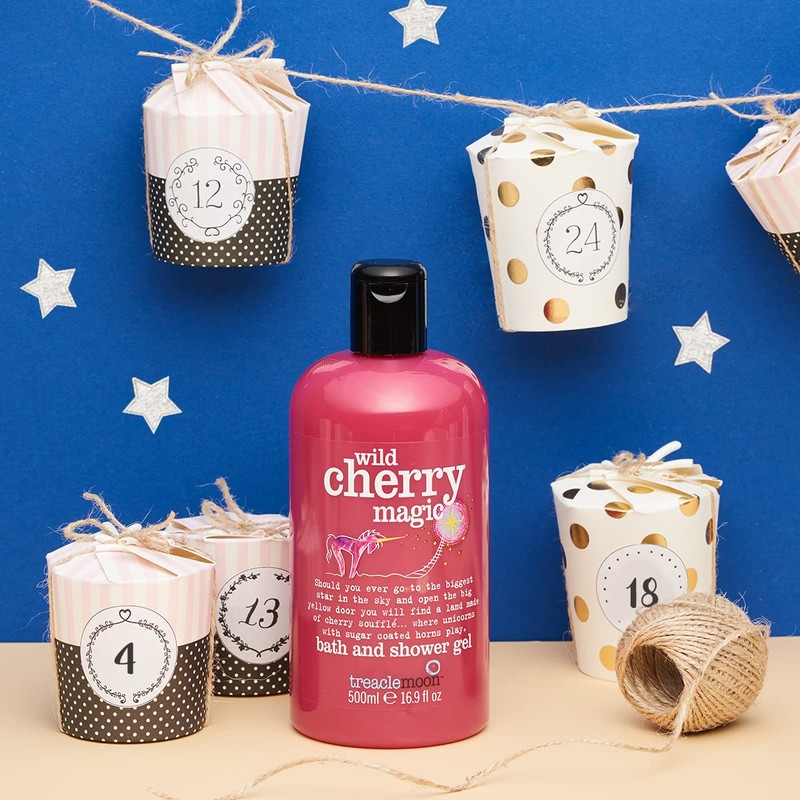 Treaclemoon Wild Cherry Magic. 500 ml Shower and Bath Gel/UK