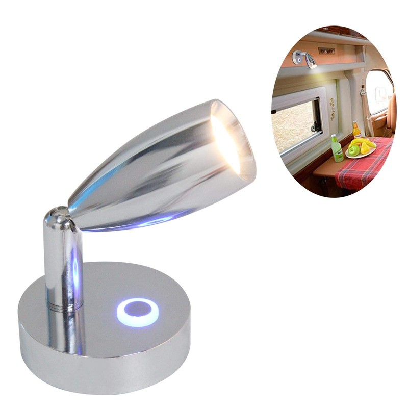 OPL5 RV 12V Warm White Reading Light with Touch Adjustable