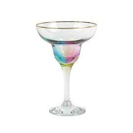 viva by VIETRI Rainbow Margarita Glass