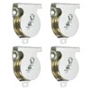 PATIKIL Ceiling Mount Single Pulley, 4 Pack 2 Inch Diameter