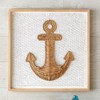 Rattan Anchor Framed Wall Art