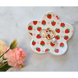 OVENKEI Teen Girls Gifts - Trendy Preppy Stuff - Aesthetic Bedroom Decor - Preppy Room Decor - Checkered Jewelry Tray