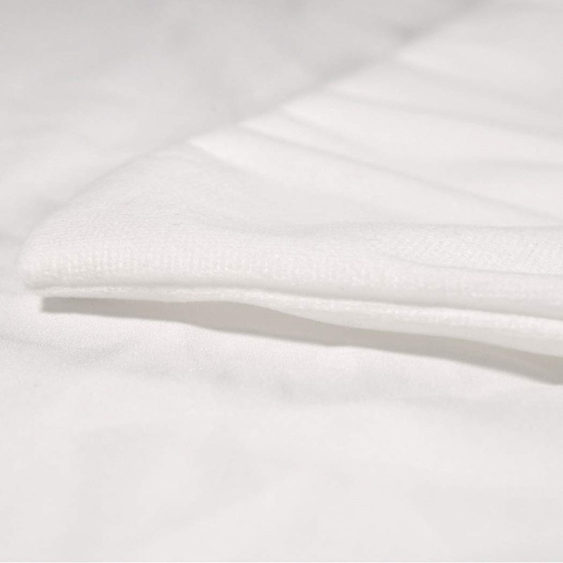 Hoooottle Beauty Design Navy Blue and White Stripe Square Pillowcase