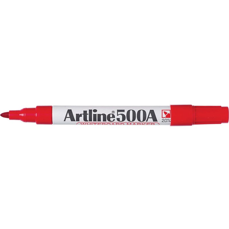 Artline Ek500 High Performance Whiteboard Marker - Red