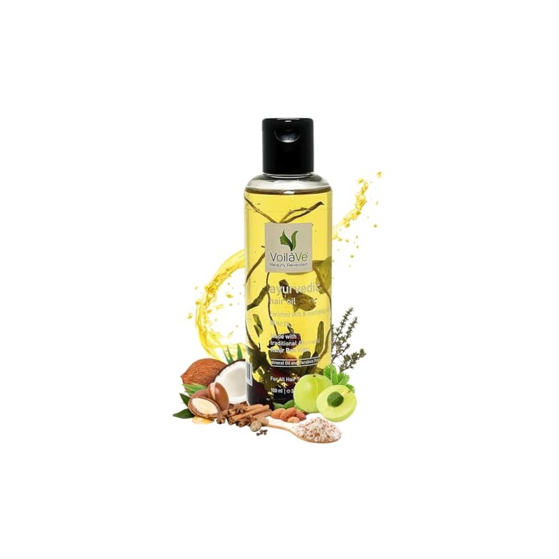 VoilaVe Aceite para el cabello infundido