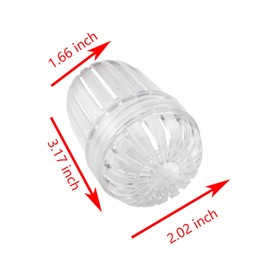 YHXiXi 2PCS Fruit Infuser Wide Mouth Bottle Tea Infuser Tea Infuser Ball Transparent Tea Strainer Tennis Ball Plastic Mesh Tea Ball Tea Strainer Strainer Tea Basket Coffee Strainer Tea Drainer