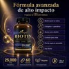 Biotina Alta Potencia 25000 Mcg Cabello Uñas Piel 60 Cáps