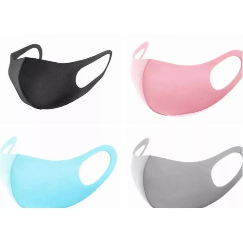 Mafab Cubreboca Colores Lisos Reutilizables Tela Algodón