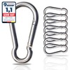PinPro A4 Stainless Steel Carabiner, 50 x 5 mm, Pack