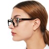 OCCI CHIARI Reading Glasses for Women Cat Eye Black Reader