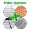 Professional Tall Paving Spacer Green 15mm Height 6mm Width Gap