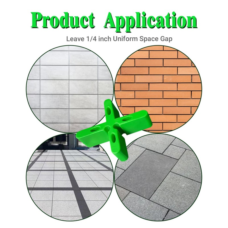 Professional Tall Paving Spacer Green 15mm Height 6mm Width Gap