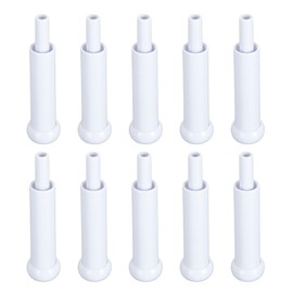 10pcs Oral Suction Handle Disposable Professional Saliva Ejector Suction Valve Set for Clinic White Weak Suction