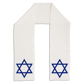 TOOLOUD Jewish Star of David Adult Fleece 64" Scarf