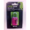 ORB Travel TSA Approved 3 Dial Metal combination Padlock