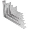 YUMORE Stainless Steel L Bracket, 10x6x2 in Shelf Brackets Heavy