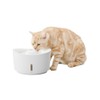 Pure Crystal Well 1.5L for Cats, White