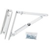 Folding Shelf Holder in White, white