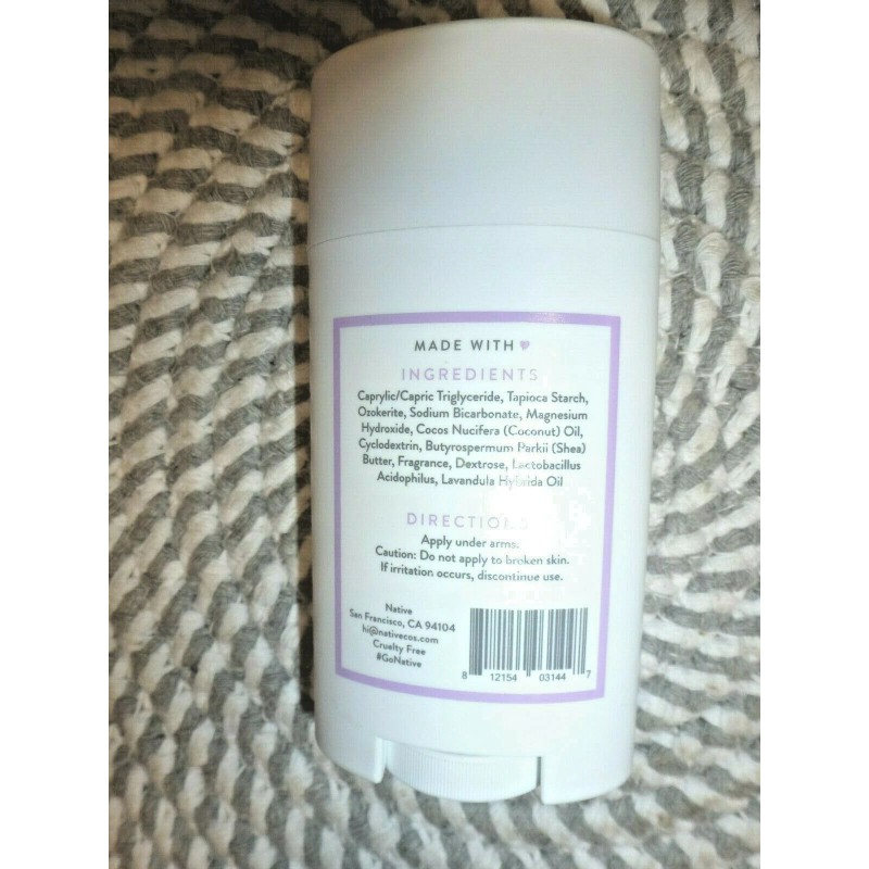 NATIVE~U PICK FROM 20 DIFFERENT SCENTS~DEODORA - Lilac & White