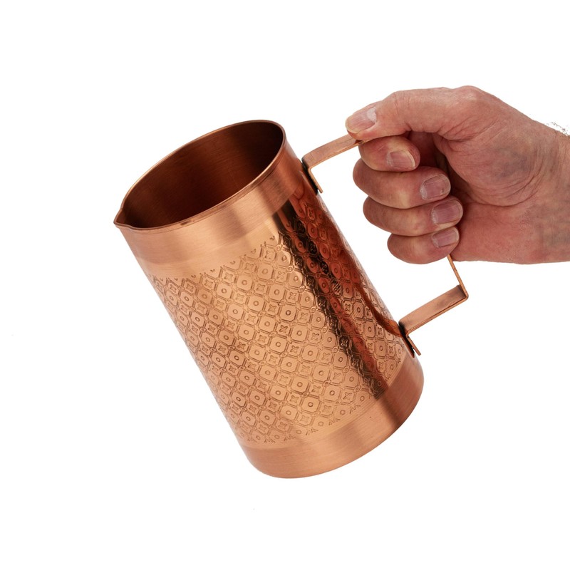 NKlaus Mosaic Copper Jug 1500 ml - Pure Copper (100%)
