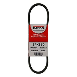 Bando 3PK850 OEM Quality Serpentine Belt