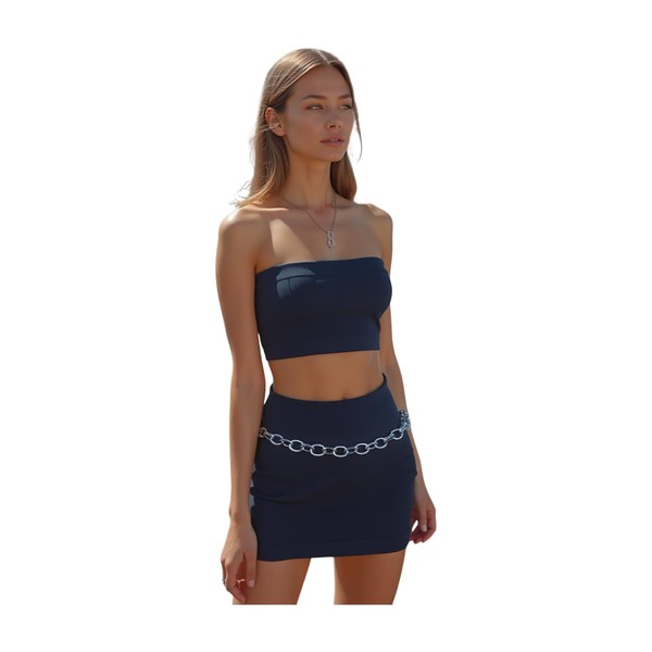 Plus Size Silver Chain Belt for Women – Bling Thick