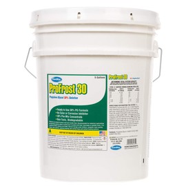 ComStar ProFrost 30, Propylene Glycol Anti-Freeze, Does Not Contain Any Color Or Inhibitor, Prediluted to 30%, Ready to Use Formula, 30% Propylene Glycol, Made in USA, 5 Gallon (35-772)