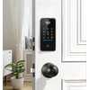 eLinkSmart Fingerprint Keyless Entry Door Lock with Door Magnetic Sensor,