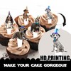 24pcs Dog Dessert Cupcake Topper Pick for Dog Pet Adoption
