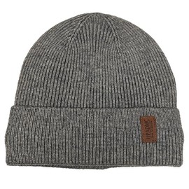 Hpadmc Beanie Hats Men Women: Polar Fleece Lined Winter Beanie Soft Warm Knit Hat Ski Stocking Cuffed Cap Gift for Mom and Dad (Grey)