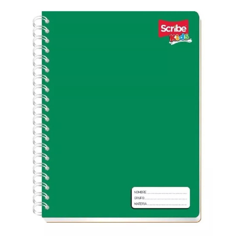 Scribe 3 Cuadernos Profesional Scribe Kids Doble Espiral C. Grande