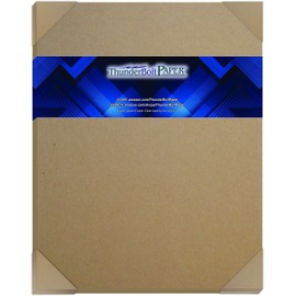 100 Chipboard 20pt (Point) Thickness Sheets 11" X 14" (11X14 Inches) Scrapbook|Picture-Frame Size Light Weight .020" Caliper Thick Cardboard Paper Craft|Packaging Brown Kraft PaperBoard for Stiffness