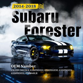 ARANA Rear Hatch Struts for Subaru Forester 2014-2018, Trunk Shocks Lift Support Fits Subaru Forester 2014-2018 2.0L 2.5L(with Power Liftgate), OEM#63269SG032, 63269SG022, 2 Pcs
