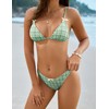 seamoly Bikini Sets for Women Open Back Two Piece Bathing