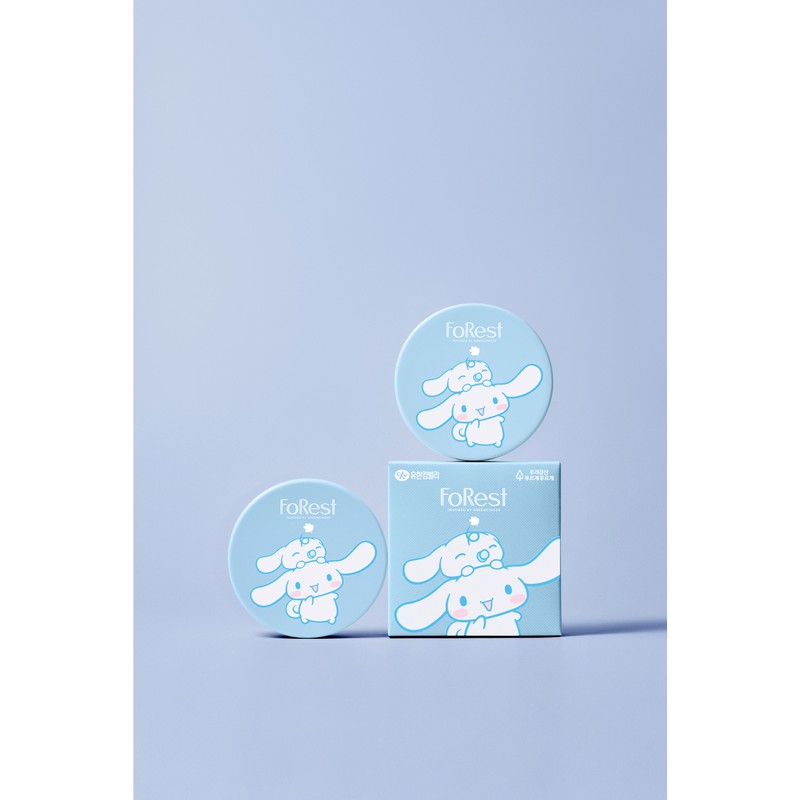 Green Finger Forest Sun Cushion Cinnamoroll Edition SPF50+ PA+++, 13g,