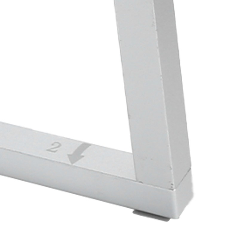 Laptop Stand Aluminium Tablet Riser Foldable Portable Notebook Holder Silver