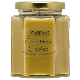 Just Makes Scents Christmas Cookie Scented Blended Soy Candle | Aroma of Fresh Baked Cookies | Hand Poured in The USA
