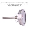 Stainless Steel 75℃-300℃ BBQ Grill Smoker Thermometer Temperature Meter Tester