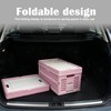 Daixers Foldable Small Plastic Baskets with Lids and Handles for