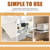 Tanstic 2 Pack 8 Inch Folding Shelf Brackets, Heavy Duty