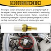 Icyhaws Engine Coolant Temperature Sensor Compatible with Honda Accord Civic