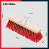 KOTARBAU® Street broom, 300 mm, industrial broom, garden broom, indoor