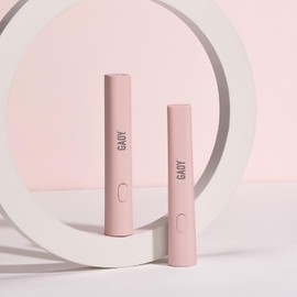 GAOY Handheld UV Light for Gel Nails, Mini Nail Light, Portable LED Nail Lamp, Cordless Rechargeable USB Nail Dryer for Fast Curing, Pen Lamp Pink