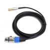 Mini XLR 3 Pin Male to 3 Pin Female Audio
