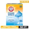 Arm & Hammer Power Sheets Laundry Detergent, Fresh Linen 50Ct,
