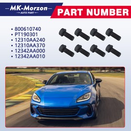 800610740 Flywheel Bolt Kit Fit for Subaru Baja Crosstrek WRX STI XT XV